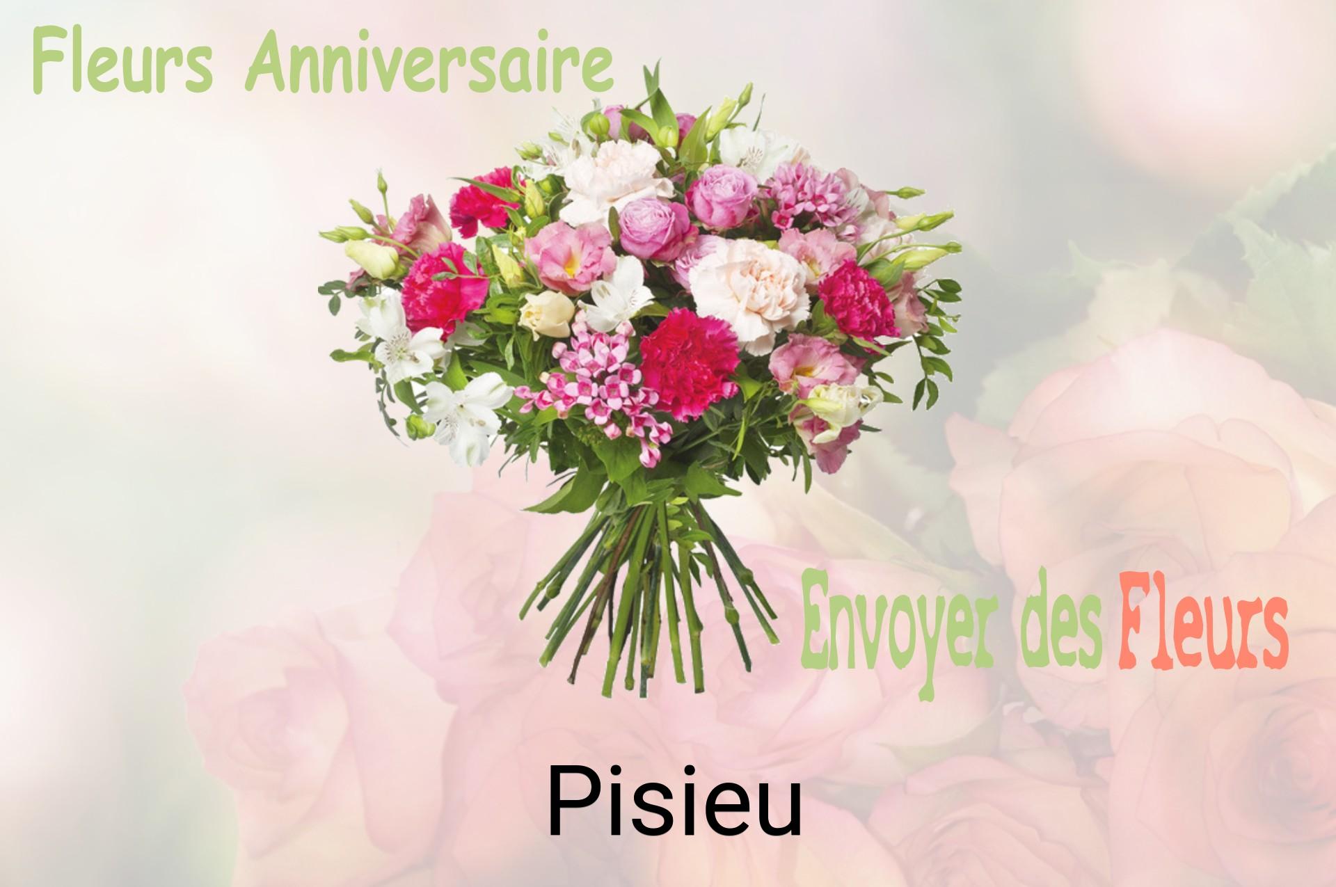 Bouquet de fleurs d’anniversaire livré à Pisieu